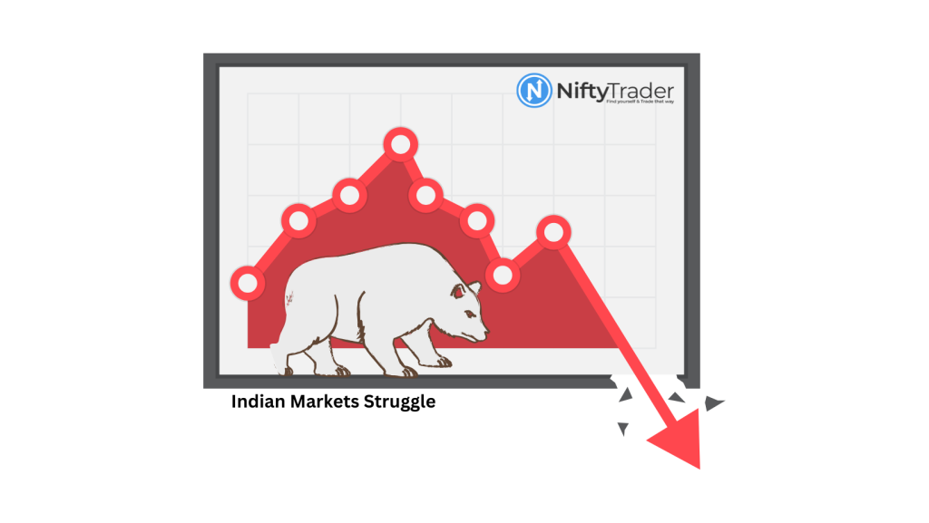 Indian Markets Struggle as Nifty 50 Drops Amid Trade Concerns Linked to Trump. Will the Nifty 50 Bounce Back?